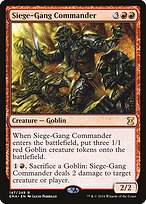 Magic the Gathering Card - Siege-Gang Commander - MTG Circle