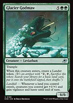 Magic the Gathering Card - Glacier Godmaw - MTG Circle