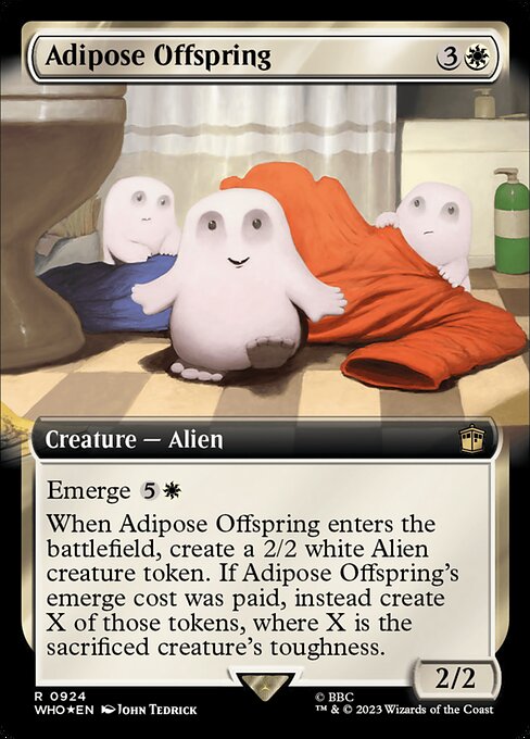 Magic the Gathering Card - Adipose Offspring - MTG Circle