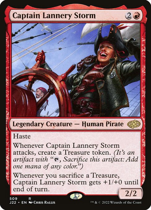 Magic the Gathering Card - Captain Lannery Storm - MTG Circle