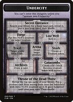 Magic the Gathering Card - Undercity // The Initiative - MTG Circle
