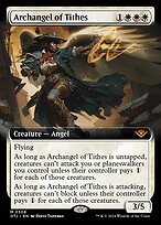 Magic the Gathering Card - Archangel of Tithes - MTG Circle