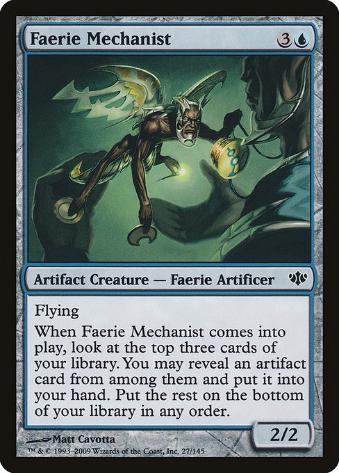 Magic the Gathering Card - Faerie Mechanist - MTG Circle