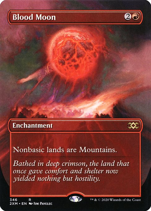 Magic the Gathering Card - Blood Moon - MTG Circle