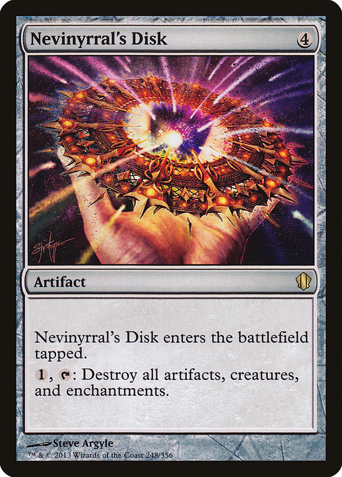 Magic the Gathering Card - Nevinyrral's Disk - MTG Circle
