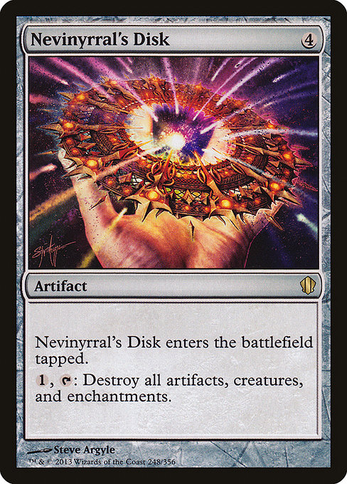 Magic the Gathering Card - Nevinyrral's Disk - MTG Circle