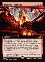 Magic the Gathering Card - Terminal Velocity - MTG Circle