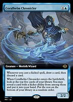 Magic the Gathering Card - Coralhelm Chronicler - MTG Circle