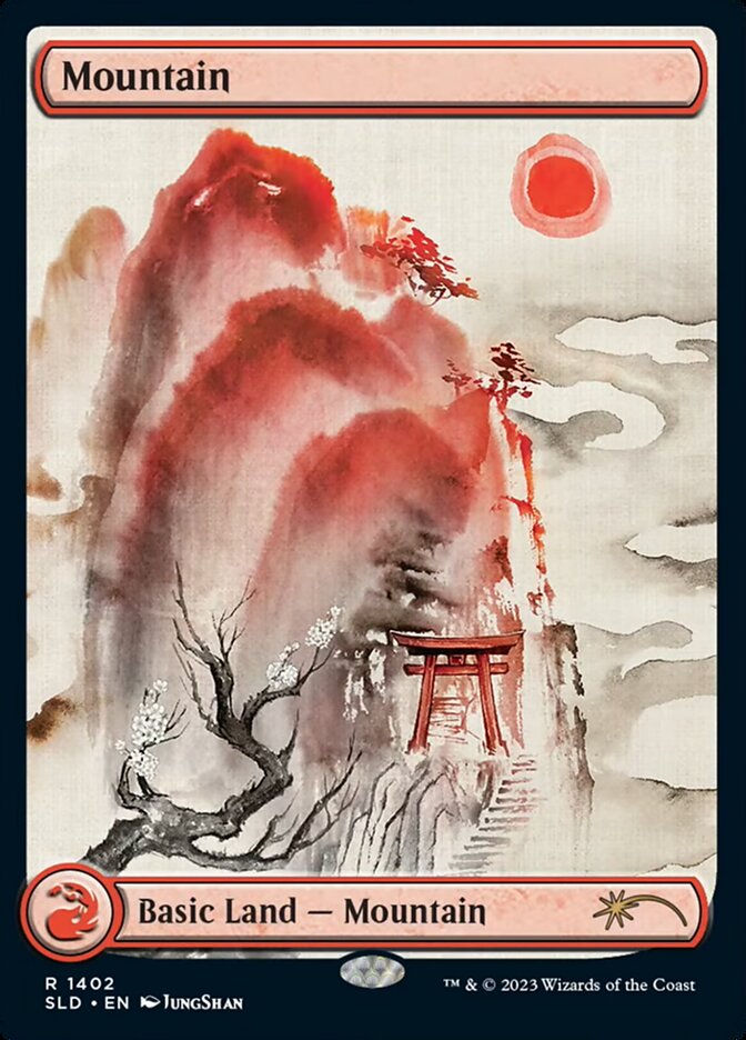 Magic the Gathering Card - Mountain - MTG Circle