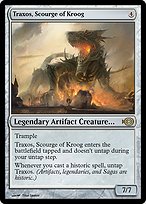 Magic the Gathering Card - Traxos, Scourge of Kroog - MTG Circle