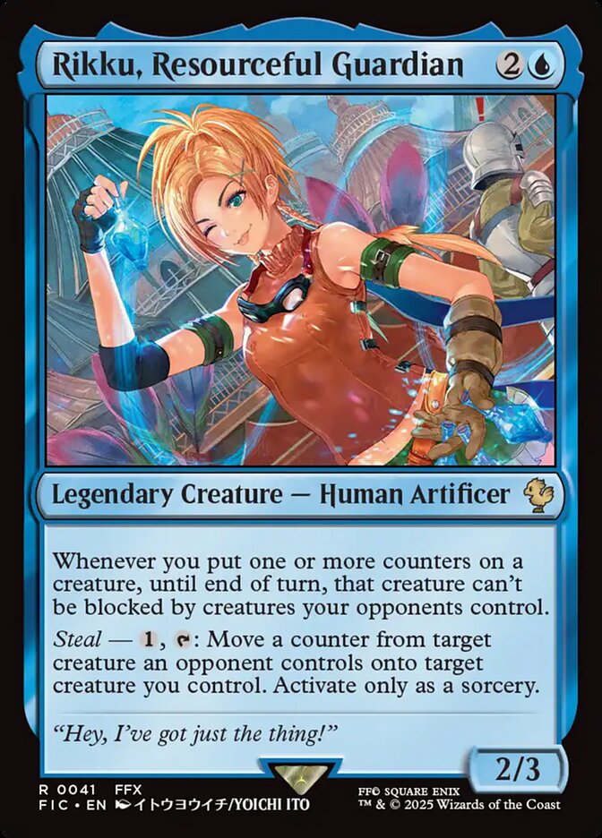 Magic the Gathering Card - Rikku, Resourceful Guardian - MTG Circle