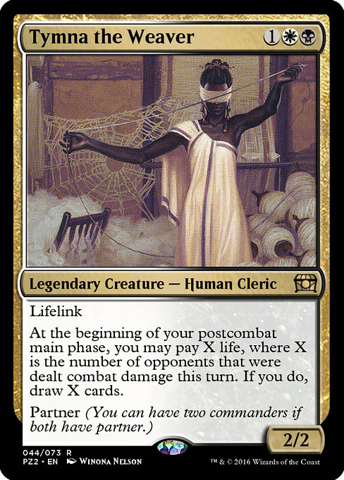 Magic the Gathering Card - Tymna the Weaver - MTG Circle