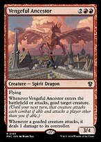 Magic the Gathering Card - Vengeful Ancestor - MTG Circle