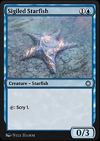 Magic the Gathering Card - Sigiled Starfish - MTG Circle