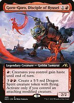 Magic the Gathering Card - Goro-Goro, Disciple of Ryusei - MTG Circle