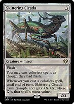 Magic the Gathering Card - Skittering Cicada - MTG Circle