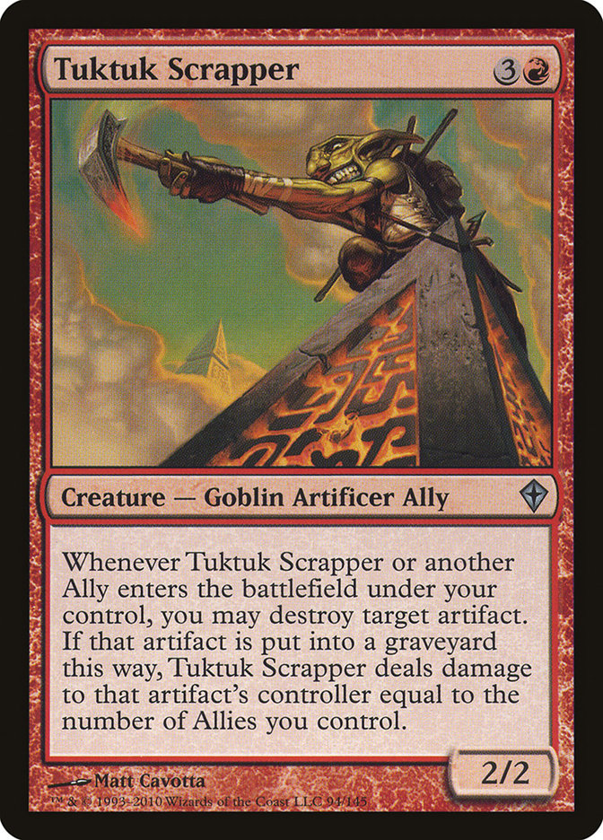 Magic the Gathering Card - Tuktuk Scrapper - MTG Circle