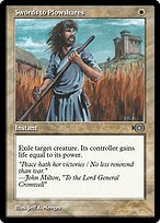 Magic the Gathering Card - Swords to Plowshares - MTG Circle
