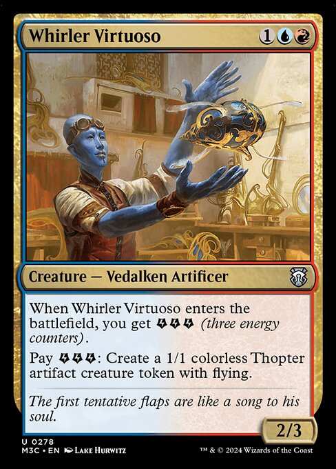 Magic the Gathering Card - Whirler Virtuoso - MTG Circle
