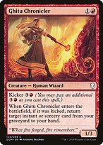 Magic the Gathering Card - Ghitu Chronicler - MTG Circle