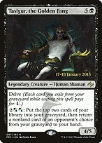 Magic the Gathering Card - Tasigur, the Golden Fang - MTG Circle