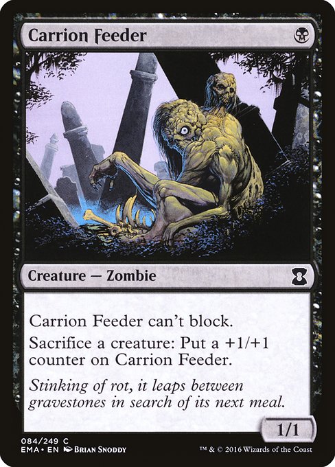 Magic the Gathering Card - Carrion Feeder - MTG Circle