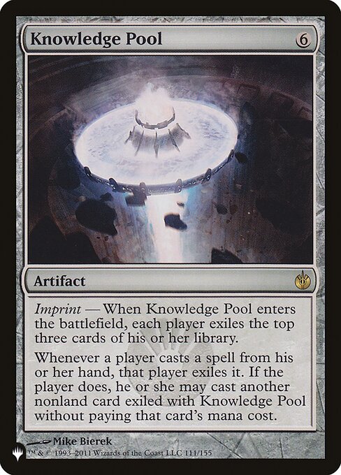 Magic the Gathering Card - Knowledge Pool - MTG Circle