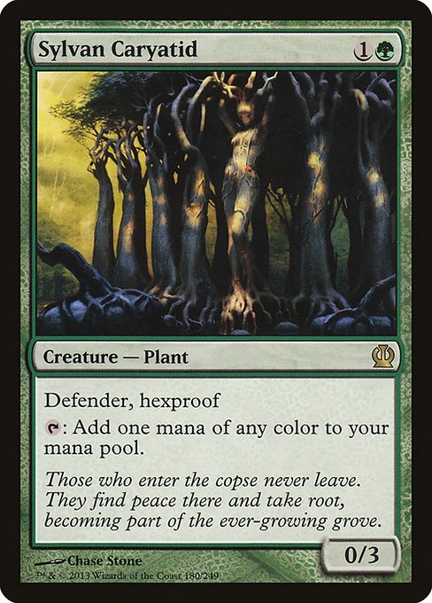 Magic the Gathering Card - Sylvan Caryatid - MTG Circle