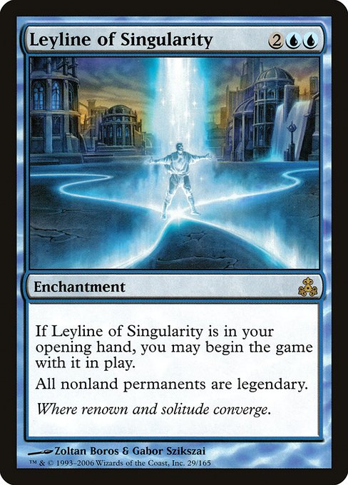 Magic the Gathering Card - Leyline of Singularity - MTG Circle