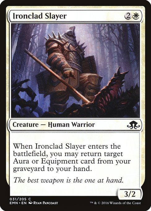 Magic the Gathering Card - Ironclad Slayer - MTG Circle
