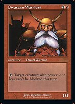 Magic the Gathering Card - Dwarven Warriors - MTG Circle