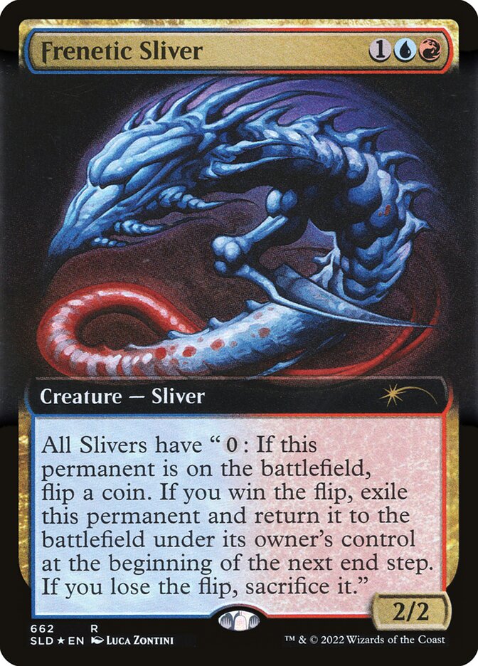 Magic the Gathering Card - Frenetic Sliver - MTG Circle