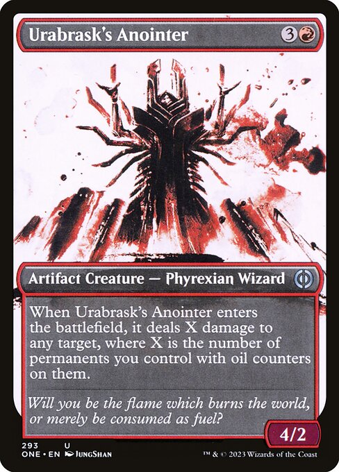 Magic the Gathering Card - Urabrask's Anointer - MTG Circle