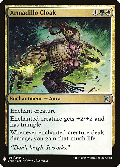 Magic the Gathering Card - Armadillo Cloak - MTG Circle