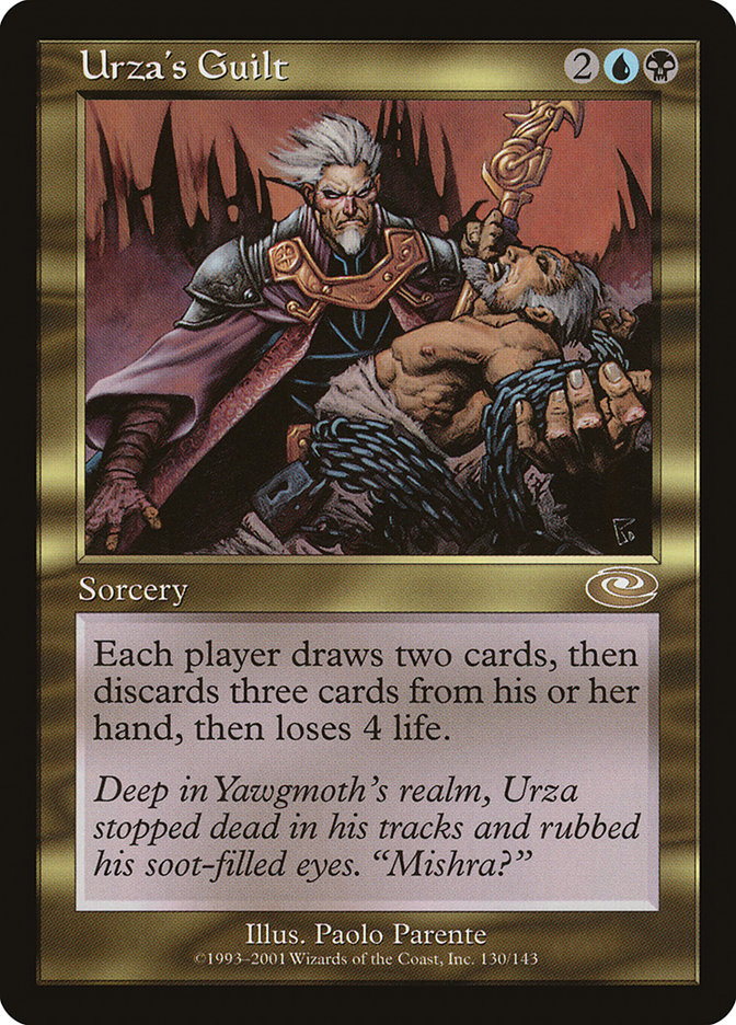 Magic the Gathering Card - Urza's Guilt - MTG Circle