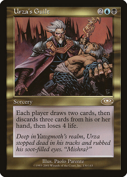Magic the Gathering Card - Urza's Guilt - MTG Circle