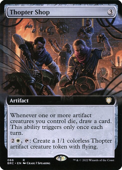 Magic the Gathering Card - Thopter Shop - MTG Circle