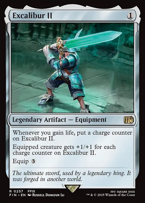 Magic the Gathering Card - Excalibur II - MTG Circle