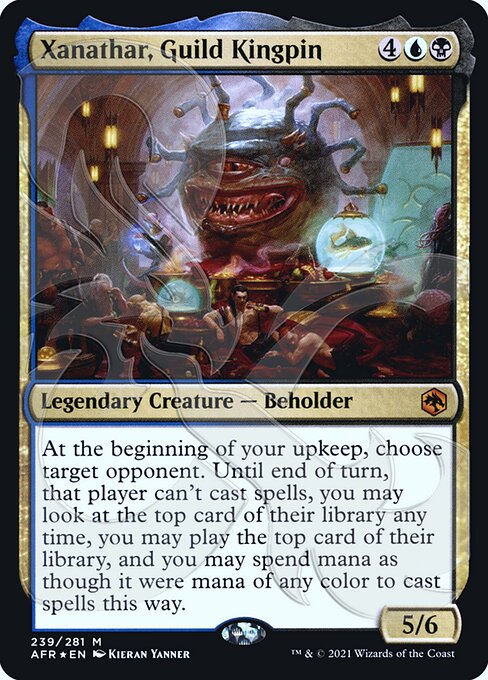 Magic the Gathering Card - Xanathar, Guild Kingpin - MTG Circle