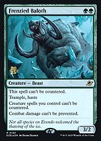 Magic the Gathering Card - Frenzied Baloth - MTG Circle
