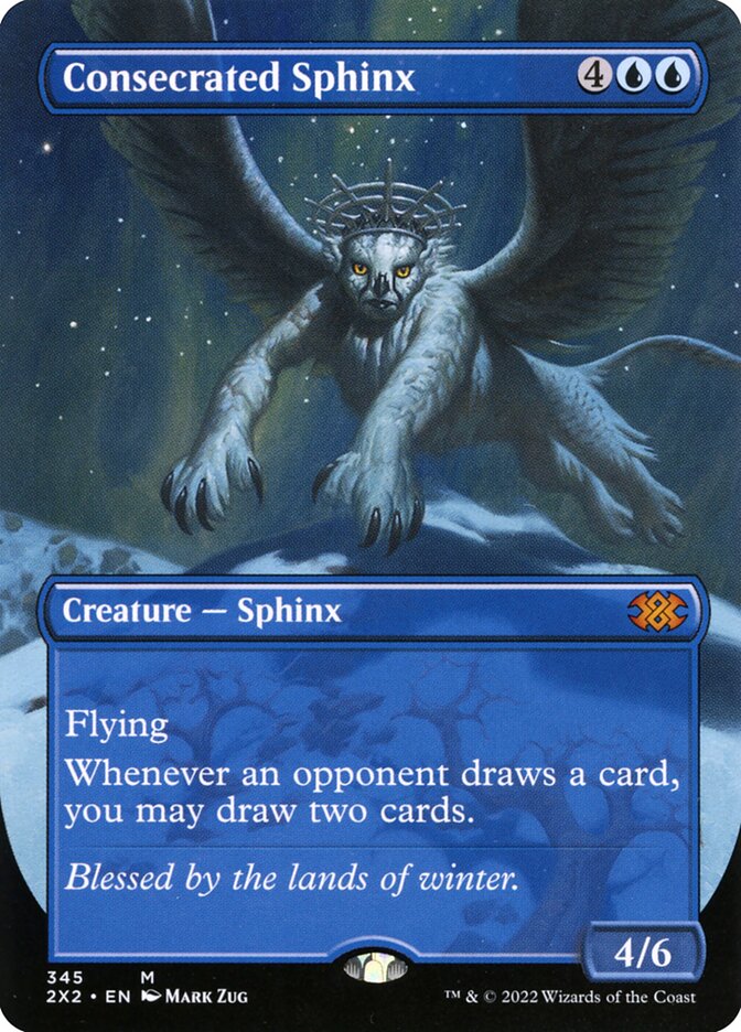 Magic the Gathering Card - Consecrated Sphinx - MTG Circle