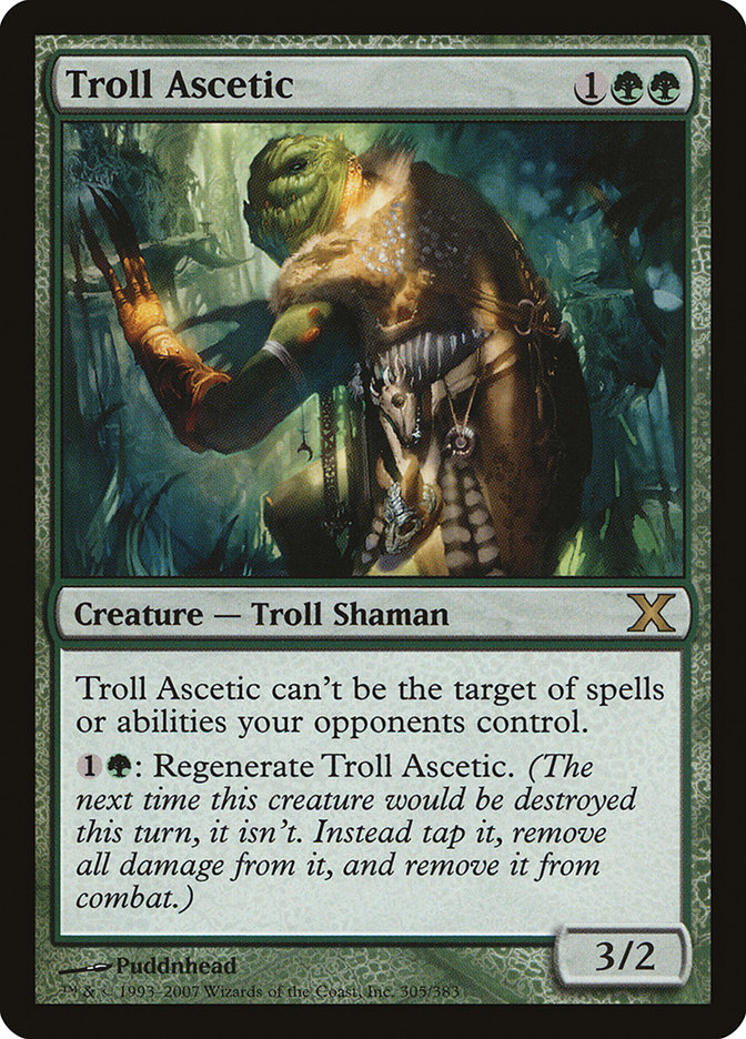 Magic the Gathering Card - Troll Ascetic - MTG Circle