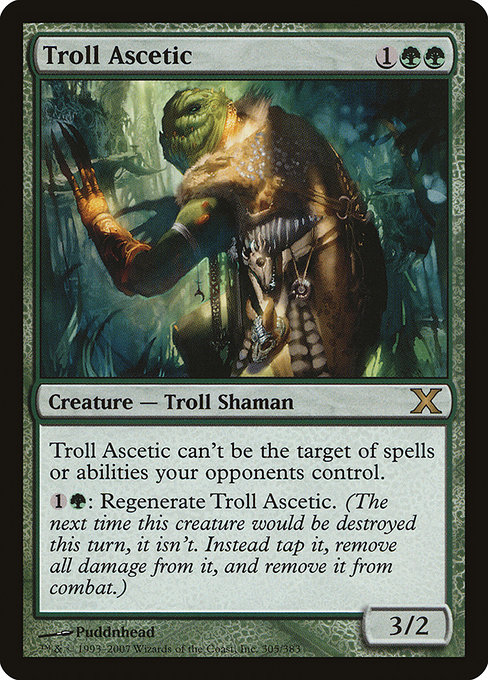 Magic the Gathering Card - Troll Ascetic - MTG Circle