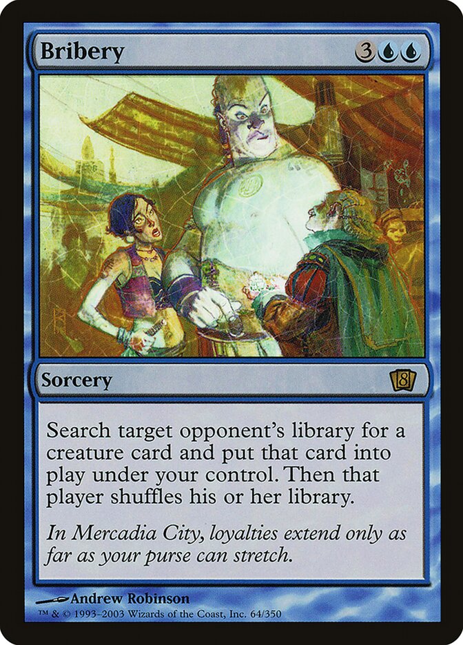 Magic the Gathering Card - Bribery - MTG Circle
