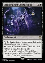 Magic the Gathering Card - Black Market Connections - MTG Circle