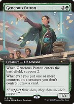 Magic the Gathering Card - Generous Patron - MTG Circle