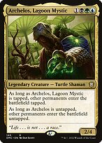 Magic the Gathering Card - Archelos, Lagoon Mystic - MTG Circle