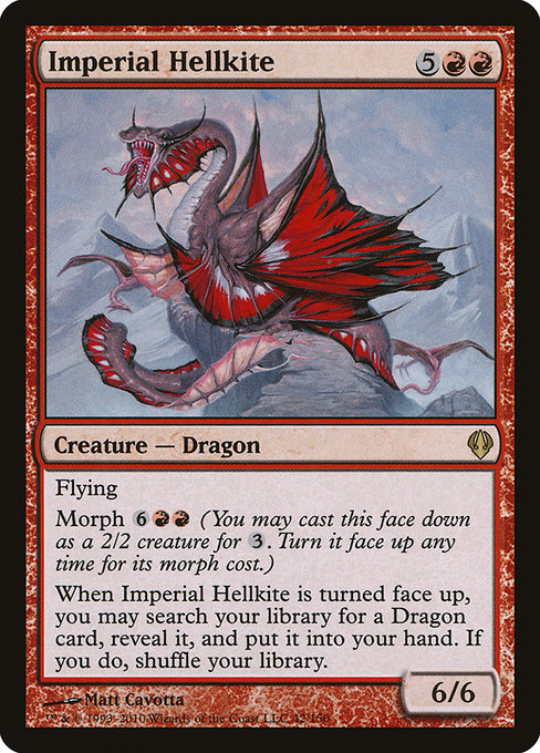 Magic the Gathering Card - Imperial Hellkite - MTG Circle
