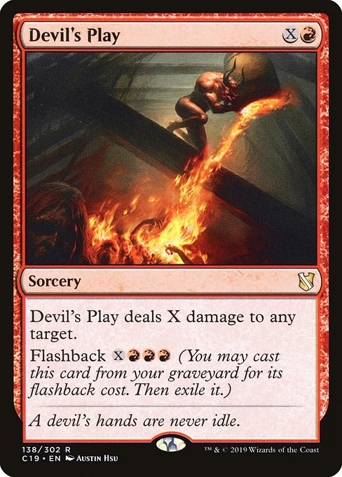 Magic the Gathering Card - Devil's Play - MTG Circle