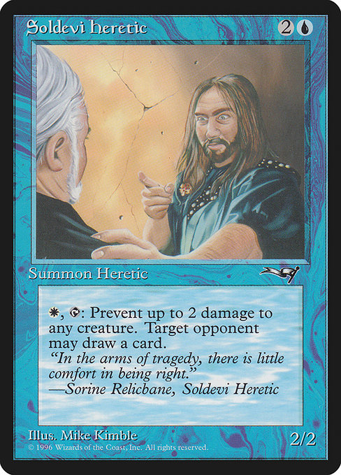 Magic the Gathering Card - Soldevi Heretic - MTG Circle